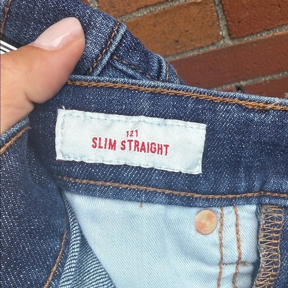 Lucky Brand Men's Slim Straight Blue Jeans